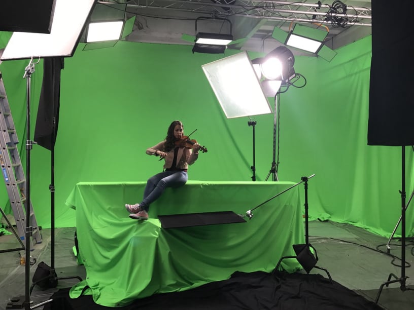 greenscreen recording