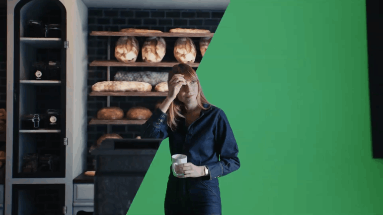 VRAR background advertising film